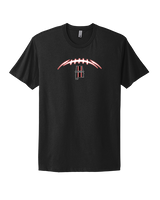 ALFB Chat Football Laces - Mens Select Cotton T-Shirt