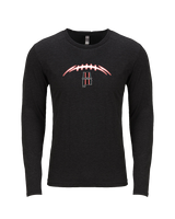 ALFB Chat Football Laces - Tri-Blend Long Sleeve