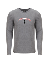 ALFB Chat Football Laces - Tri-Blend Long Sleeve