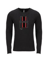 ALFB Chat Football Logo - Tri-Blend Long Sleeve