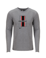 ALFB Chat Football Logo - Tri-Blend Long Sleeve