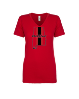 ALFB Chat Football Logo - Womens Vneck