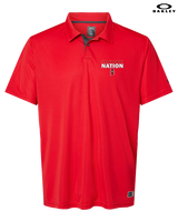 ALFB Chat Football Nation - Mens Oakley Polo