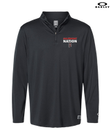 ALFB Chat Football Nation - Mens Oakley Quarter Zip