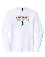 ALFB Chat Football Nation - Tri-Blend Long Sleeve
