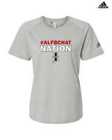 ALFB Chat Football Nation - Womens Adidas Performance Shirt