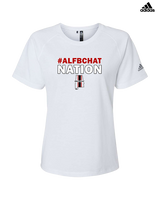 ALFB Chat Football Nation - Womens Adidas Performance Shirt