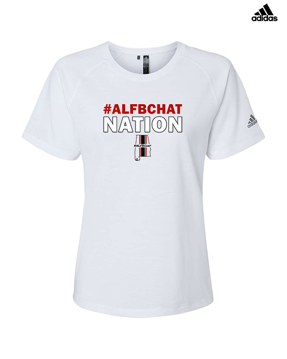 ALFB Chat Football Nation - Womens Adidas Performance Shirt