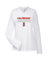 ALFB Chat Football Nation - Womens Performance Longsleeve