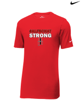ALFB Chat Football Strong - Mens Nike Cotton Poly Tee