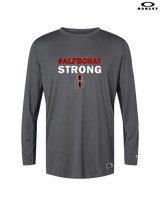 ALFB Chat Football Strong - Mens Oakley Longsleeve