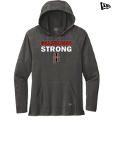 ALFB Chat Football Strong - New Era Tri-Blend Hoodie