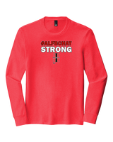 ALFB Chat Football Strong - Tri-Blend Long Sleeve