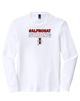ALFB Chat Football Strong - Tri-Blend Long Sleeve