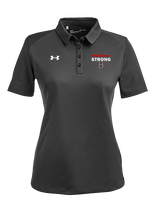 ALFB Chat Football Strong - Under Armour Ladies Tech Polo