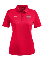 ALFB Chat Football Strong - Under Armour Ladies Tech Polo