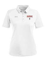 ALFB Chat Football Strong - Under Armour Ladies Tech Polo