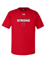 ALFB Chat Football Strong - Under Armour Mens Team Tech T-Shirt