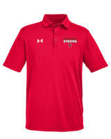 ALFB Chat Football Strong - Under Armour Mens Tech Polo