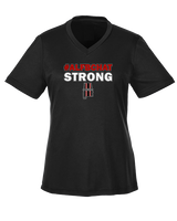 ALFB Chat Football Strong - Womens Performance Shirt