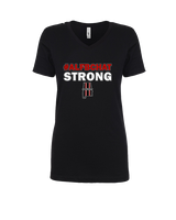 ALFB Chat Football Strong - Womens Vneck