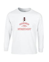 ALFB Chat Football Vs Everybody - Cotton Longsleeve