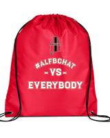 ALFB Chat Football Vs Everybody - Drawstring Bag