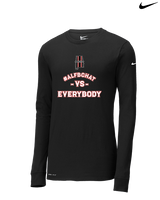 ALFB Chat Football Vs Everybody - Mens Nike Longsleeve