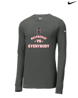 ALFB Chat Football Vs Everybody - Mens Nike Longsleeve