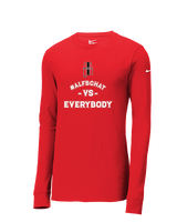 ALFB Chat Football Vs Everybody - Mens Nike Longsleeve