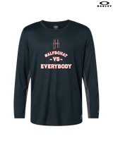 ALFB Chat Football Vs Everybody - Mens Oakley Longsleeve