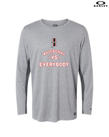 ALFB Chat Football Vs Everybody - Mens Oakley Longsleeve