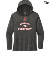 ALFB Chat Football Vs Everybody - New Era Tri-Blend Hoodie