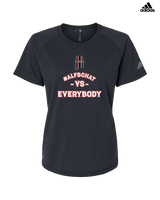 ALFB Chat Football Vs Everybody - Womens Adidas Performance Shirt