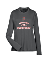 ALFB Chat Football Vs Everybody - Womens Performance Longsleeve