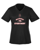 ALFB Chat Football Vs Everybody - Womens Performance Shirt