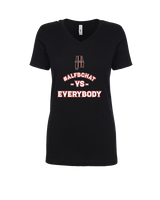 ALFB Chat Football Vs Everybody - Womens Vneck