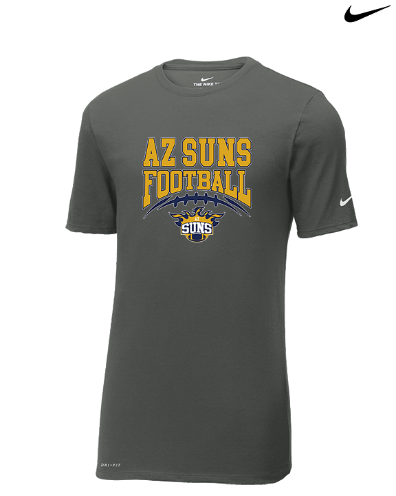AZ Suns Football Football - Mens Nike Cotton Poly Tee