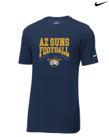AZ Suns Football Football - Mens Nike Cotton Poly Tee