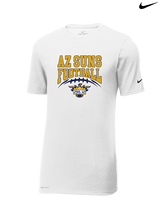 AZ Suns Football Football - Mens Nike Cotton Poly Tee