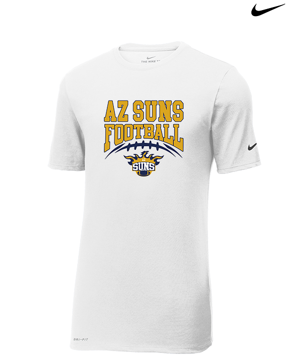 AZ Suns Football Football - Mens Nike Cotton Poly Tee