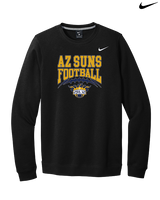 AZ Suns Football Football - Mens Nike Crewneck