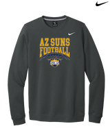 AZ Suns Football Football - Mens Nike Crewneck