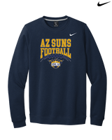 AZ Suns Football Football - Mens Nike Crewneck