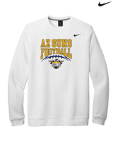 AZ Suns Football Football - Mens Nike Crewneck
