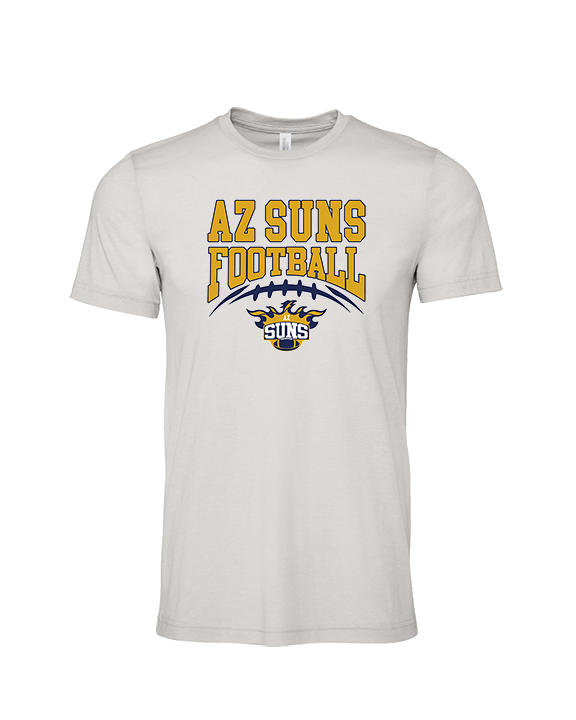 AZ Suns Football Football - Tri-Blend Shirt