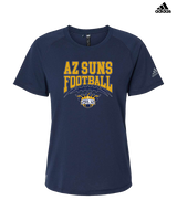 AZ Suns Football Football - Womens Adidas Performance Shirt