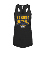 AZ Suns Football Football - Womens Tank Top