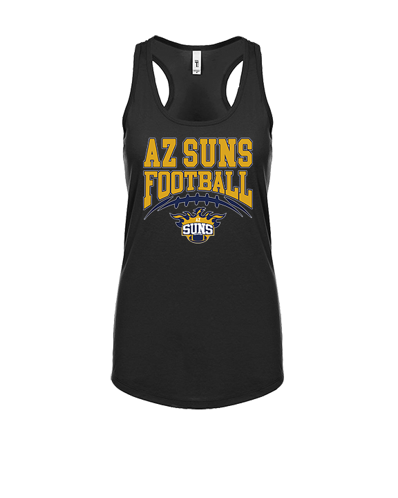 AZ Suns Football Football - Womens Tank Top