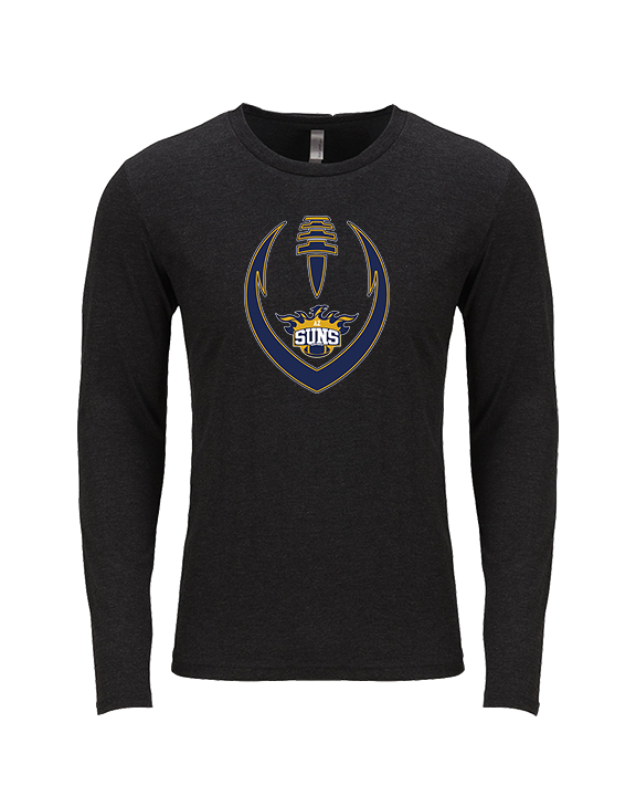 AZ Suns Football Full Football - Tri-Blend Long Sleeve